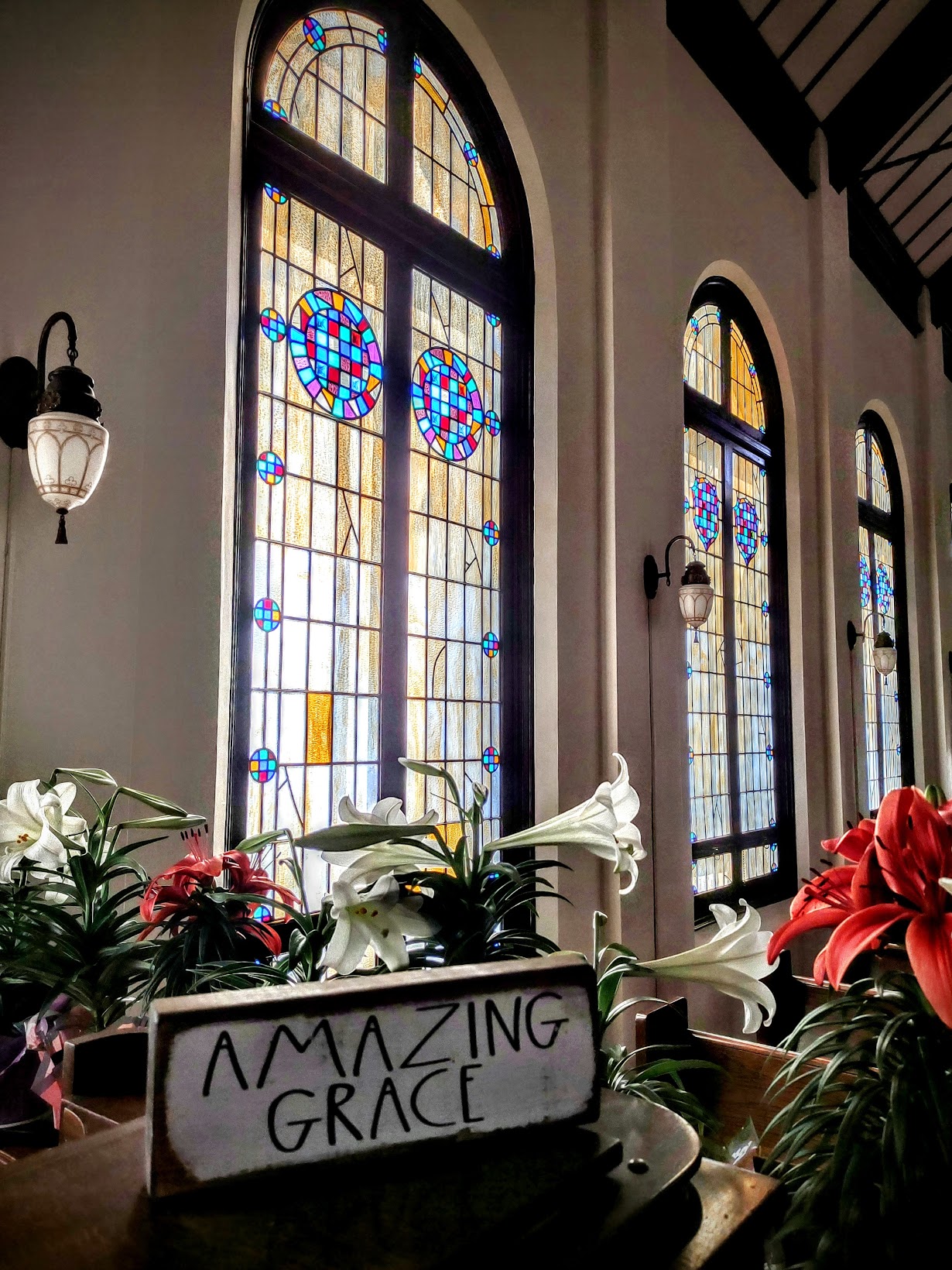 Amazing Grace display inside FCC Ashland